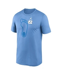 Jordan Men's Carolina Blue North Carolina Tar Heels Campus Shadow Legend Performance T-Shirt