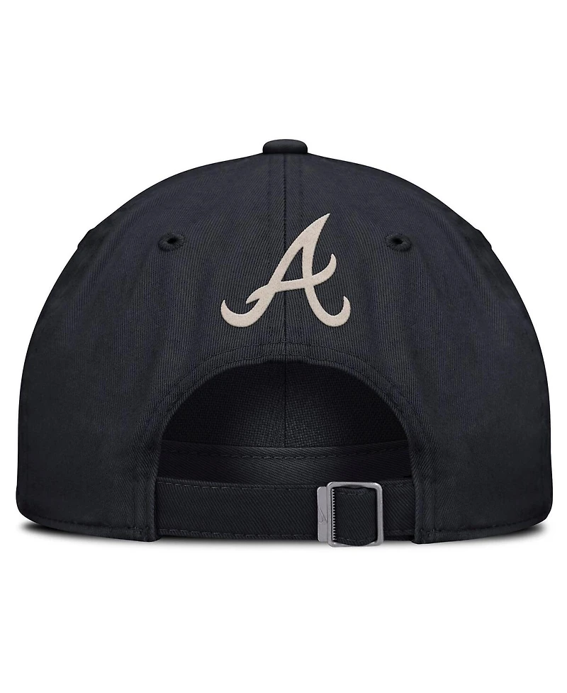 Nike Men's Navy Atlanta Braves Statement Club Adjustable Hat