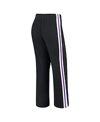 Wear by Erin Andrews Women's Black Minnesota Vikings Color-Block Straight Leg Pants