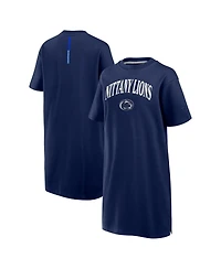 Fanatics Women's Navy Penn State Nittany Lions Elements Go Tri-Blend T-Shirt Dress