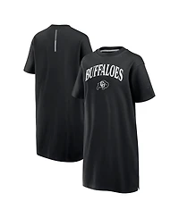 Fanatics Women's Black Colorado Buffaloes Elements Go Tri-Blend T-Shirt Dress