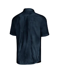 Tommy Bahama Men's Navy Notre Dame Fighting Irish Sport Coconut Point Palm Vista IslandZone Button-Up Shirt