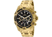 Invicta Men's Pro Diver Quartz Chronograph Black Dial Watch
