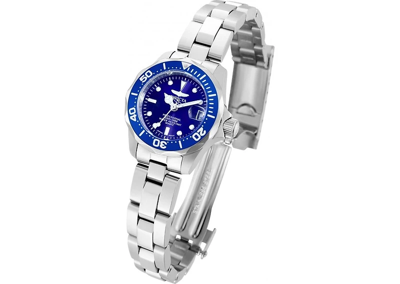 Invicta Women's 9177 Pro Diver Quartz 3 Hand Blue Dial Watch