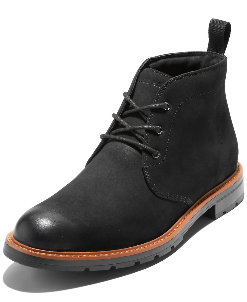 Cole Haan Men's Chamberlin Grand Chukka Lug Sole Boots