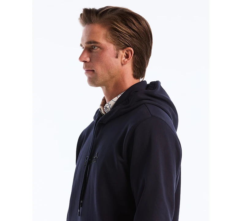 Original Penguin Men's Long Sleeve Hoodie Sweatshirt