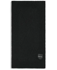 Calvin Klein Modern Bias Rib Scarf