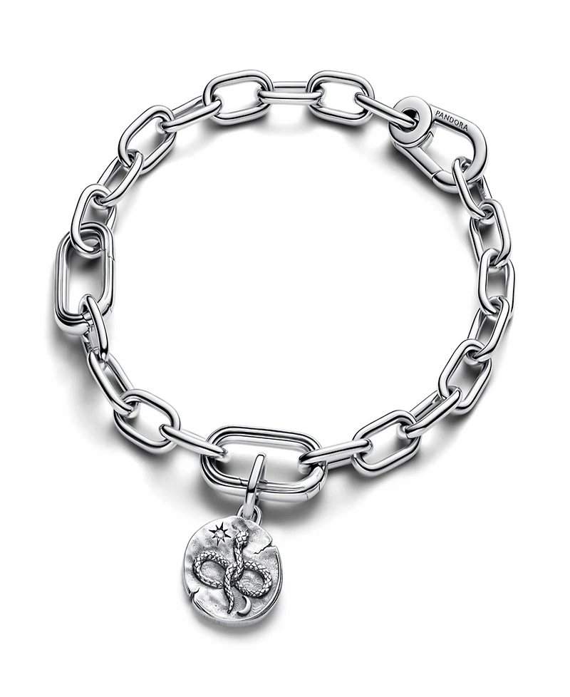 Pandora Sterling Silver Infinity Snake Medallion Charms