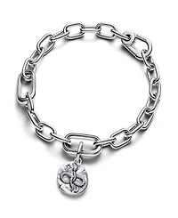 Pandora Sterling Silver Infinity Snake Medallion Charms