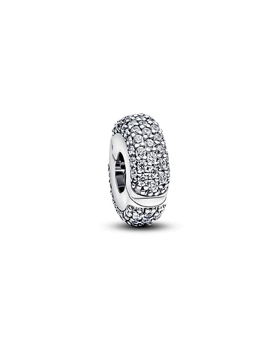 Pandora Cubic Zirconia Pave Clip Charms