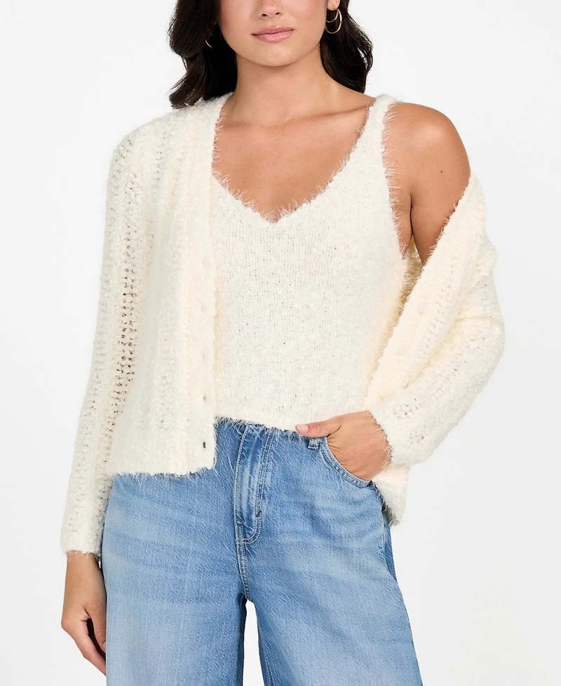 Guess Women's Sleeveless Sweater Tank Top
