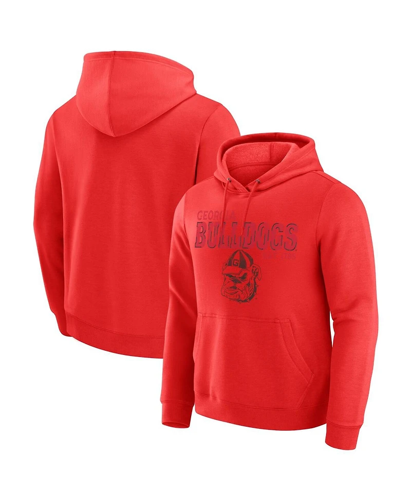 Darius Rucker Collection by Fanatics Men's Red Georgia Bulldogs Faded Hoodie