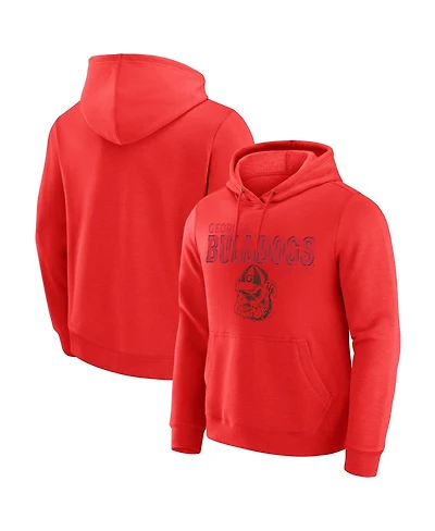 Darius Rucker Collection by Fanatics Men's Red Georgia Bulldogs Faded Hoodie