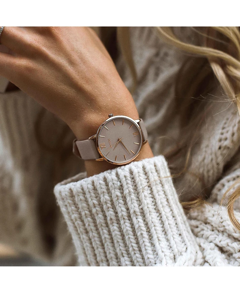 Vincero Women's Gold Eros Mesh Men's Watch with Milanese Mesh Band and Mineral Crystal