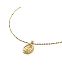 Vincero Women's Wings Necklace in Polished 14k Gold Pendant
