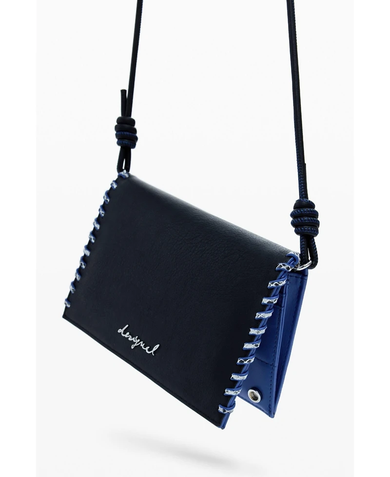 Desigual Women's 2-in-1 medium stitched wallet