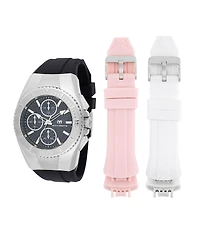 Techomarine Women's Tm-124033 Cruise Original Quartz Chronograph Black Dial Watch