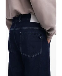 Desigual Men's Zigzag stitch jeans