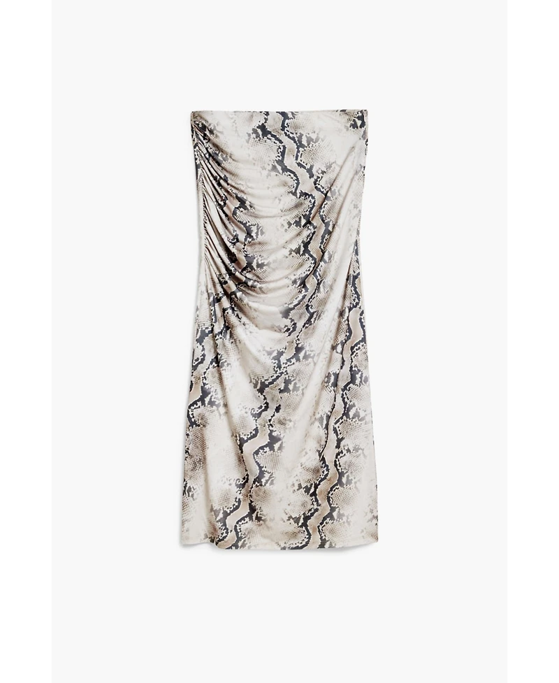 Desigual Women's Draped animal skirt