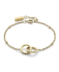 Olivia Burton Women's Gift Set Gold Tone Stainless Steel Bracelet Watch, 34mm