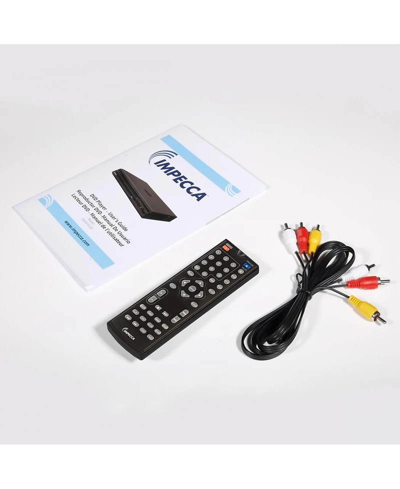 Impecca Compact Home Dvd Player with Usb Playback, Black
