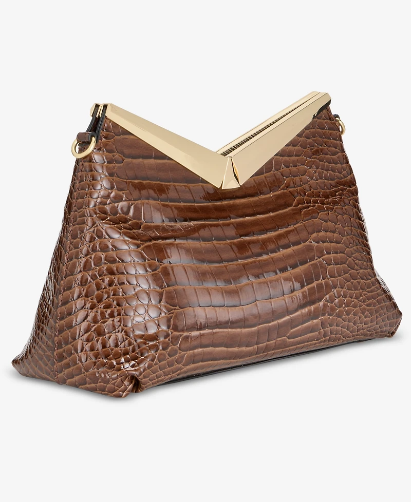 I.n.c. International Concepts Bawdii Croc-Embossed Shoulder Bag, Macy's Exclusive