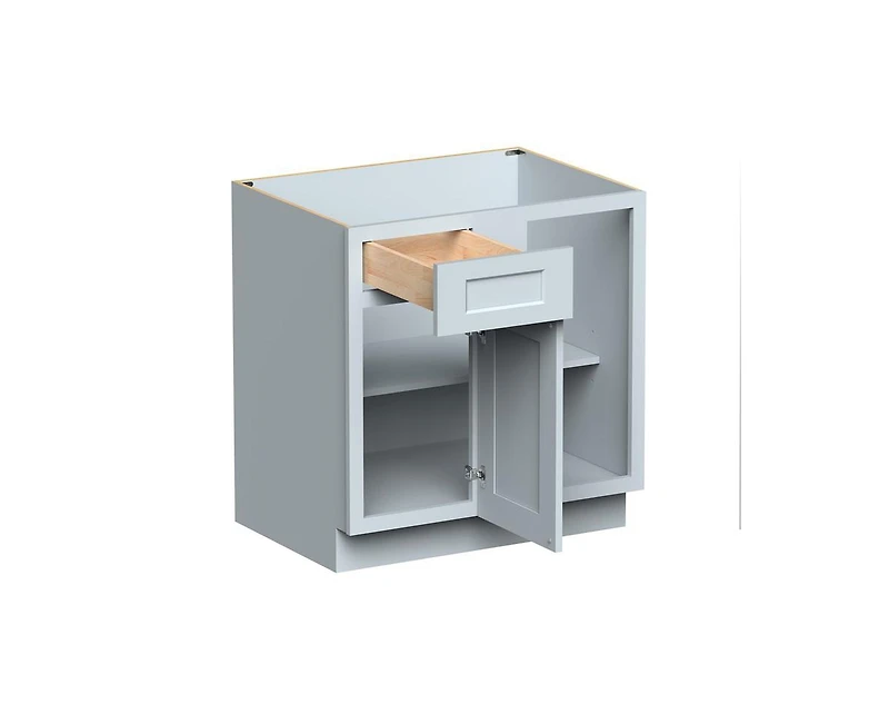 Casainc W33"x D24"x H34.5" Kitchen Blind Corner Base Cabinet