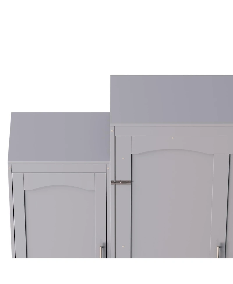 Streamdale Furniture Murphy Bed with Wardrobes & Shelves