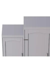 Streamdale Furniture Murphy Bed with Wardrobes & Shelves