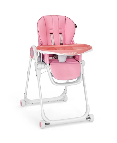 Costway Baby High Chair Foldable Feeding Chair