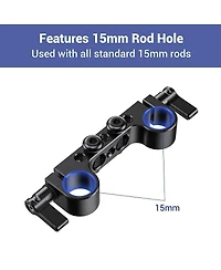SmallRig Super Lightweight 15mm Railblock, 2-Pack