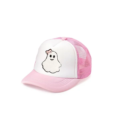 Sweet Wink Girls Coquette Ghost Patch Halloween Hat