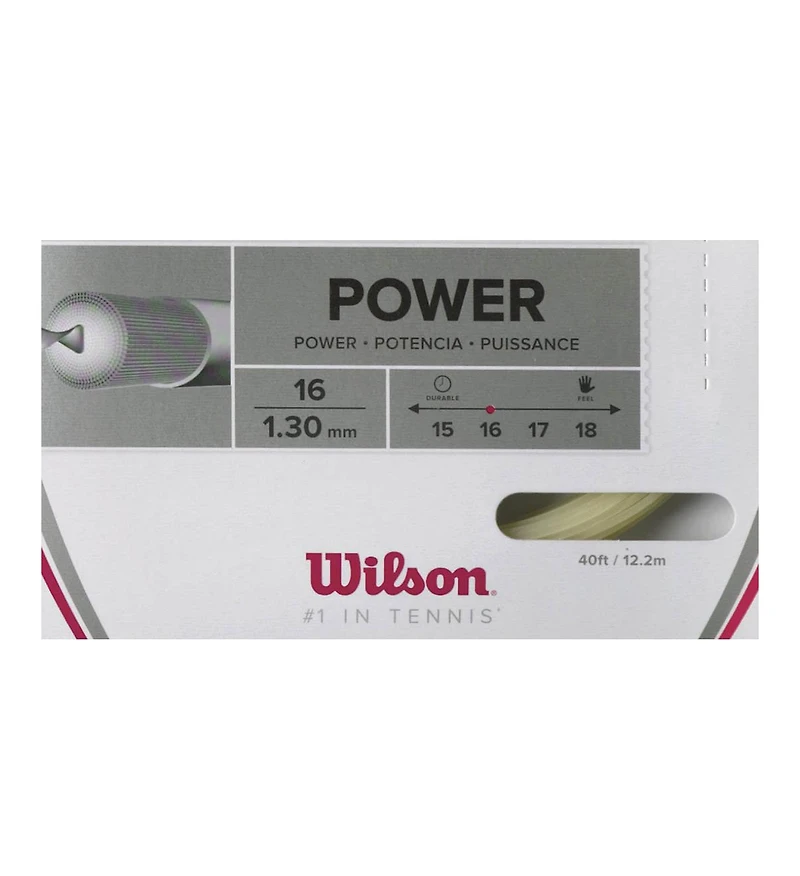 Wilson Nxt Power 16g Tennis String