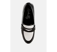 London Rag Bugle Duo Tone Penny Loafers Women