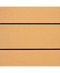 Slickblue Wicker Outdoor Grill Cart with Extended Table Top and Storage Cabinet