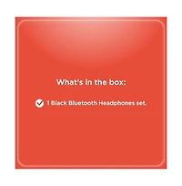 RadioShack Wireless Bluetooth 5.3 Headphones 15 Hour Playtime, Adjustable Height