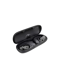 RadioShack Live Sound Bluetooth Earbuds, 8H Playtime, Enhanced Bass, Black 3304397