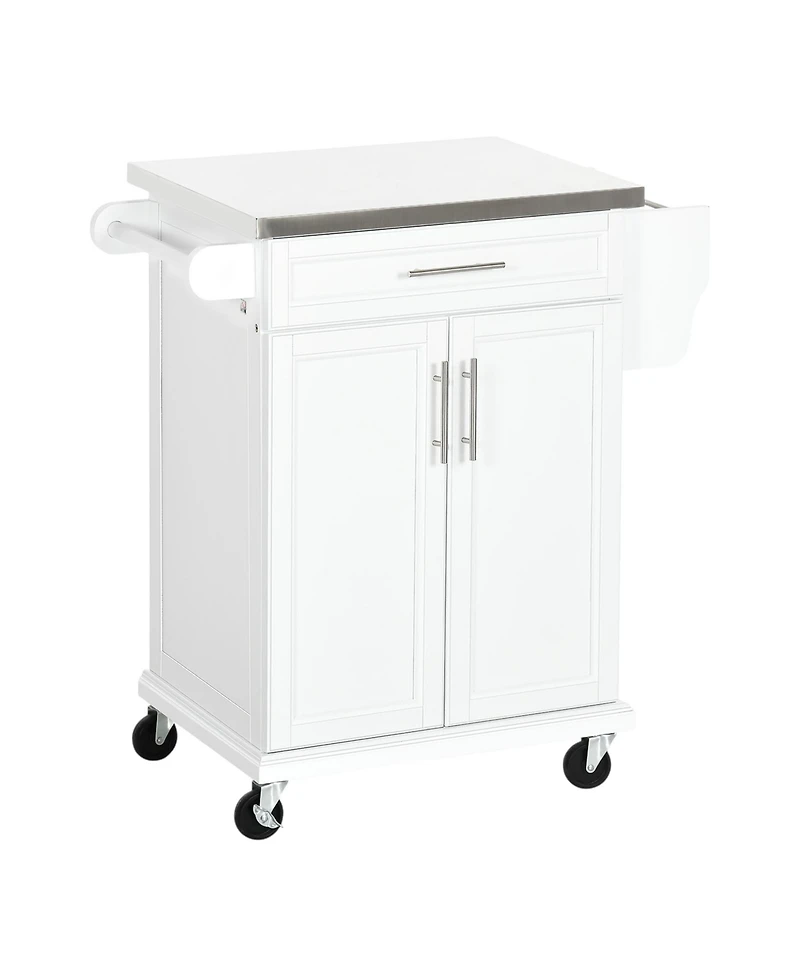 Kitchen Storage Cabinet Multi-Purpose Design for Utensils Appliances and Pantry Storage