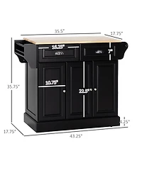 Slickblue Stylish Kitchen Storage Cabinet with Shelves for Pantry and Dining Room Storage