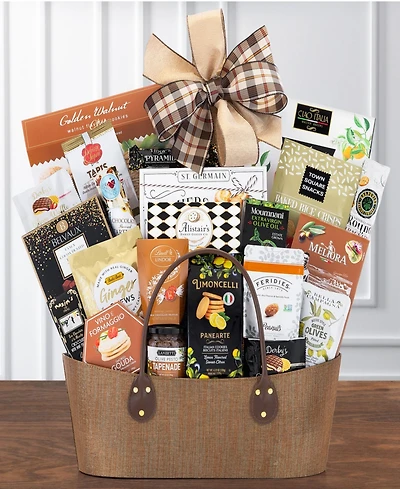 Wine Country Gift Baskets Fall Sweet and Savory Gift Basket, 20 Pieces