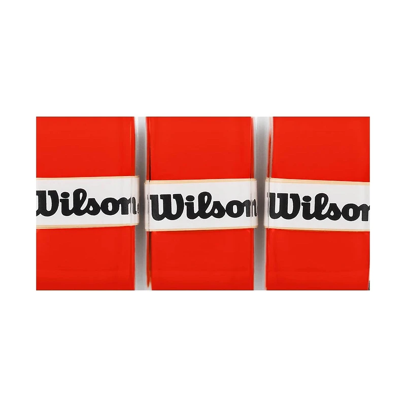 Wilson Pro Burn Orange 3-Pack Overgrip