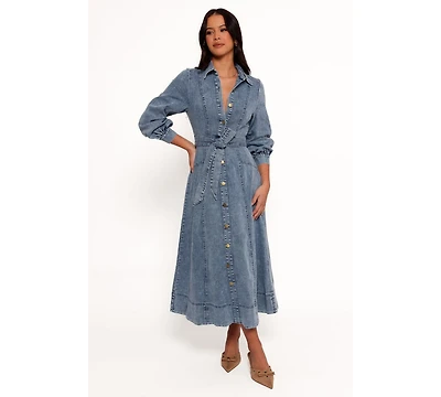 Petal and Pup Women's Emberly Long Sleeve Maxi Dress
