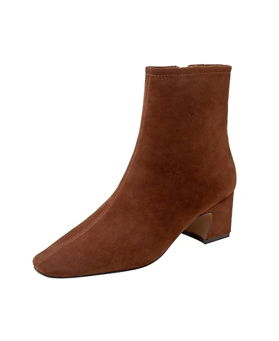 Linea Paolo Wrenly | Pointed Toe Cuban Heel Ankle Boot