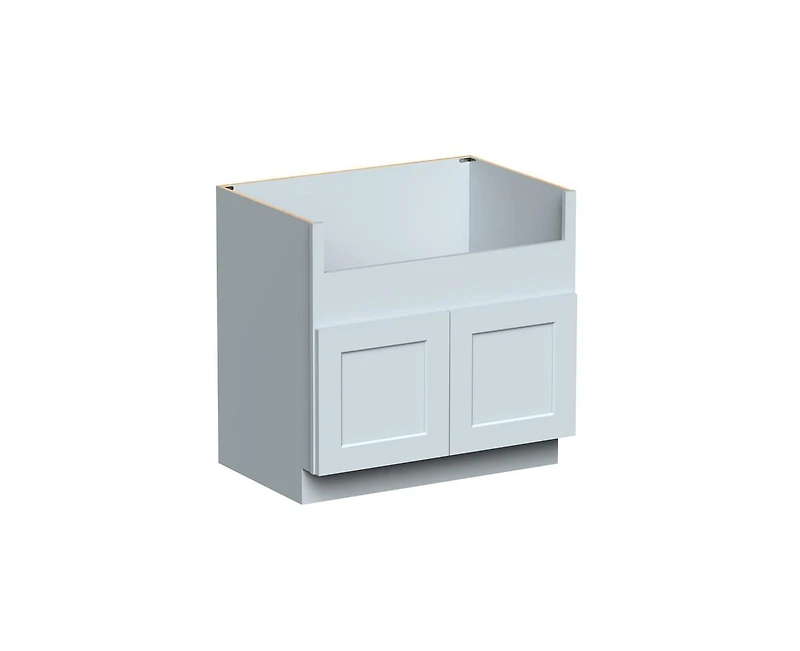 Casainc W36"x D24"x H34.5" Farmhouse Sink Kitchen Cabinet