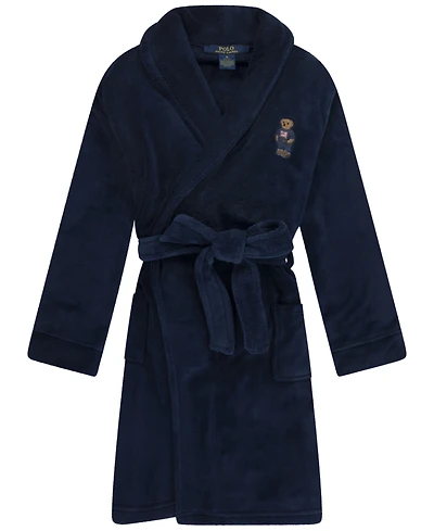 Polo Ralph Lauren Boys 8-20 Bear Long Sleeve Terry Robe