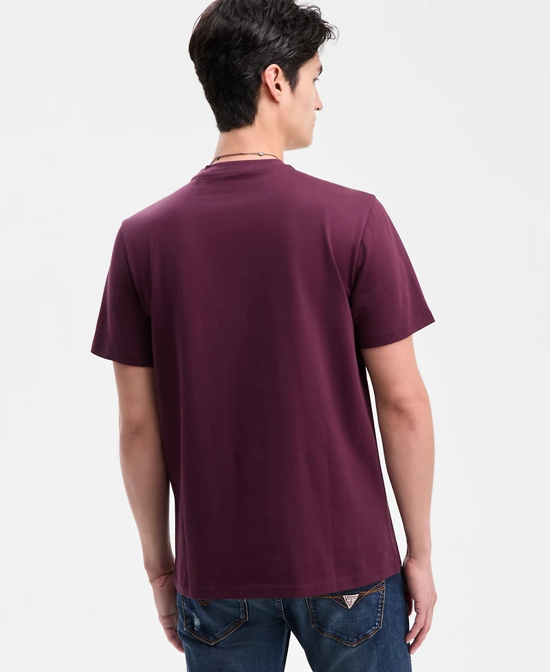Guess Men's Embroidered Big G Logo T-Shirt
