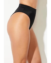 Swimsuits for All Women's High Waist Cheeky Bikini Brief