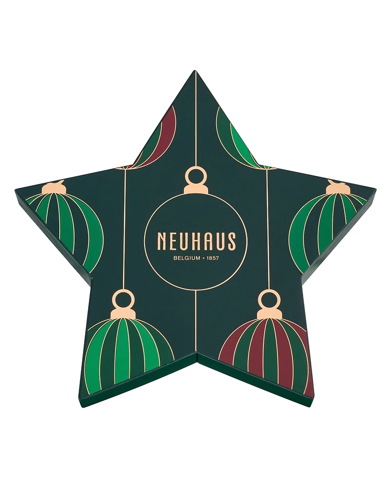 Neuhaus Holiday Assorted Chocolate Star Box, 20 Pieces