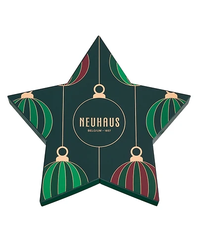 Neuhaus Holiday Assorted Chocolate Star Box, 20 Pieces