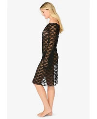 Amoureuse Plus Long-Sleeve Chemise